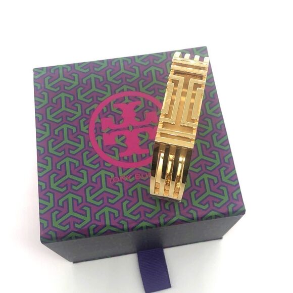 Tory Burch FitBit Bracelet Gold Plated - Picture 1 of 4